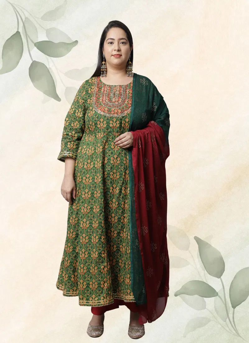 Trendy Printed 104 Regular Wear Wholesale Cotton Printed Readymade Salwar Suit 
